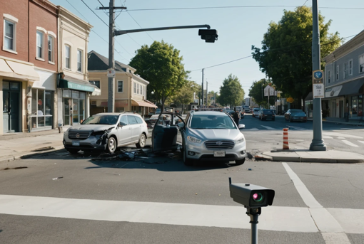 Surveillance Camera Footage for a Car Accident Claim
